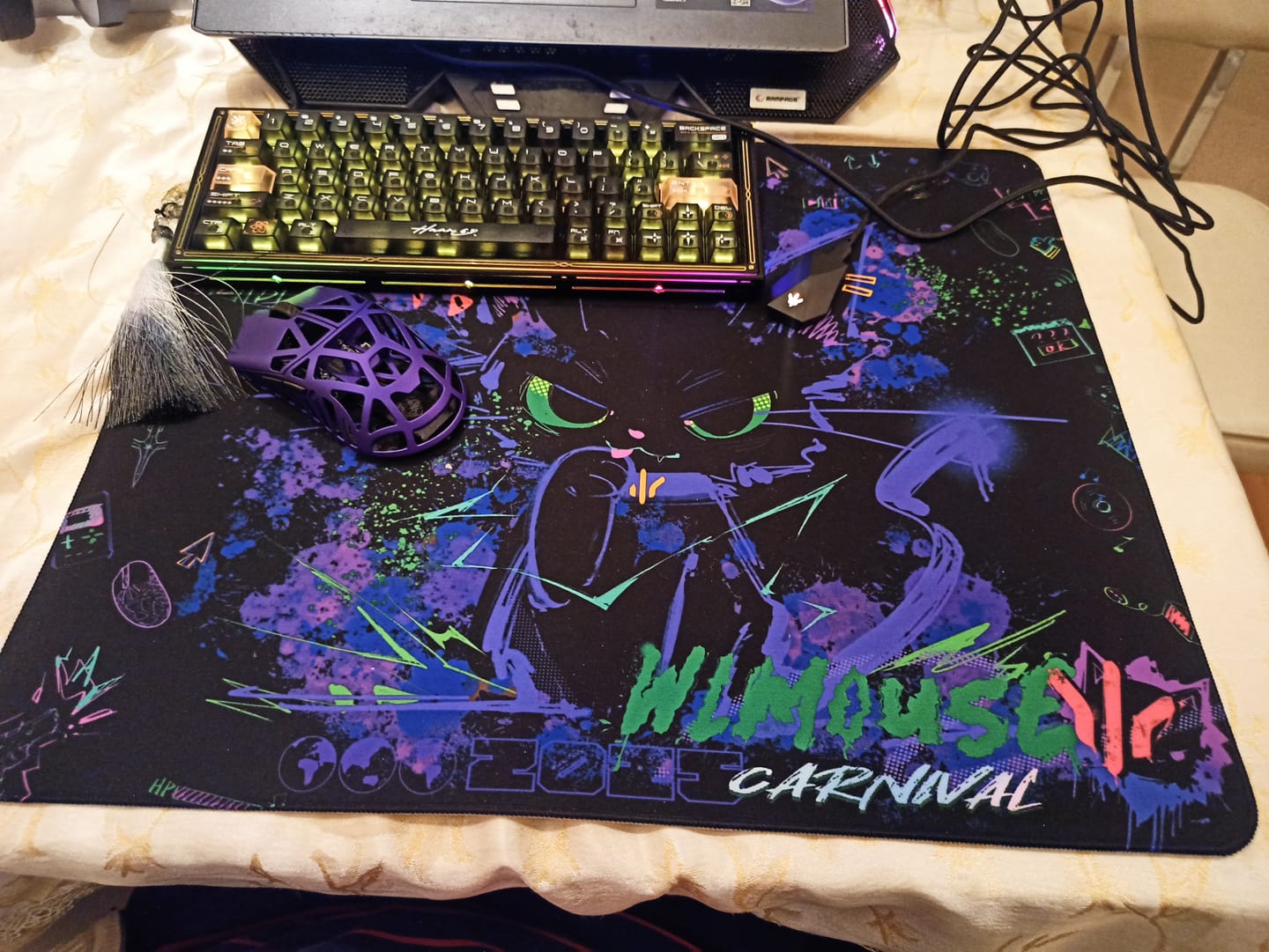 Customer photo review of WLMouse Huan63 HE Magnezyum Klavye (Manyetik Switch / HE)
