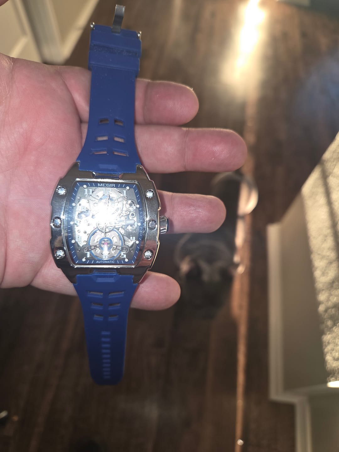 Customer photo review of New Luxury Design Mechanical Watch for Men
