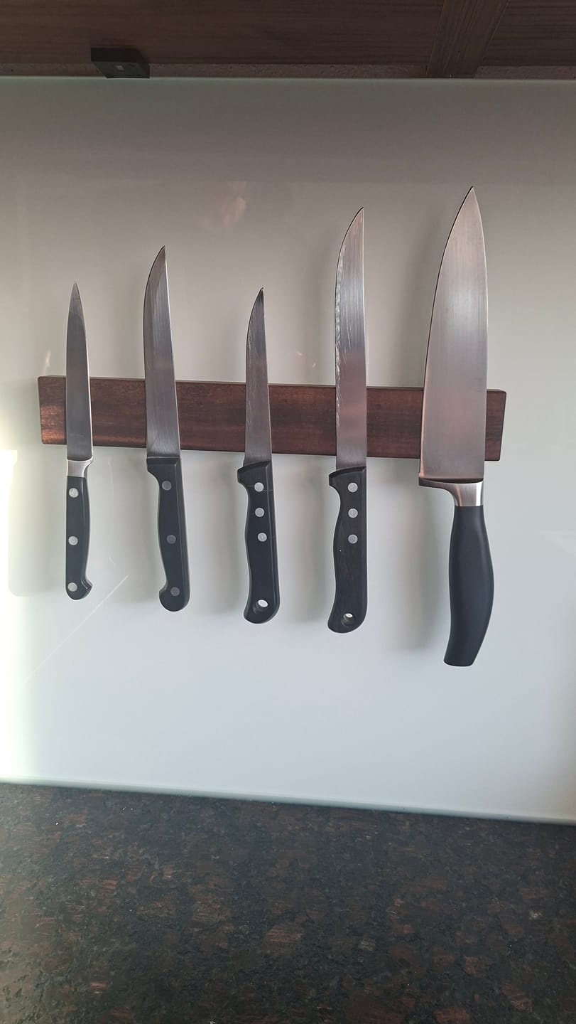 Customer photo review of Magnet Messerleiste CULTRO aus Holz