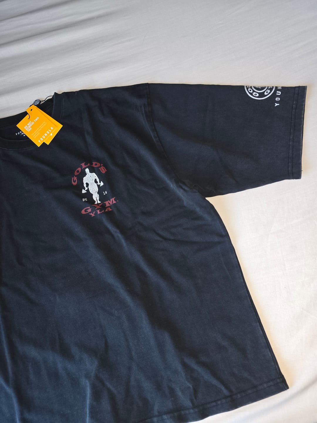 Customer photo review of 4002 - Golds Gym New Age Tees