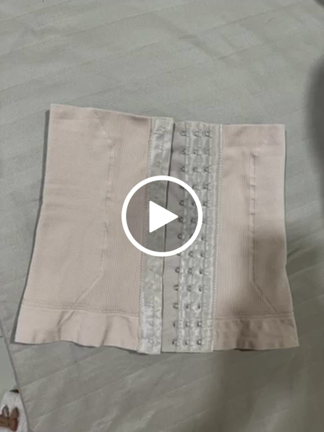 Customer video review of Microfiber Waist And Abdomen Control Corset