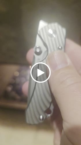 Customer video review of Ruike M671-TZ Titanium Frame Lock Knife 154CM 2.76"