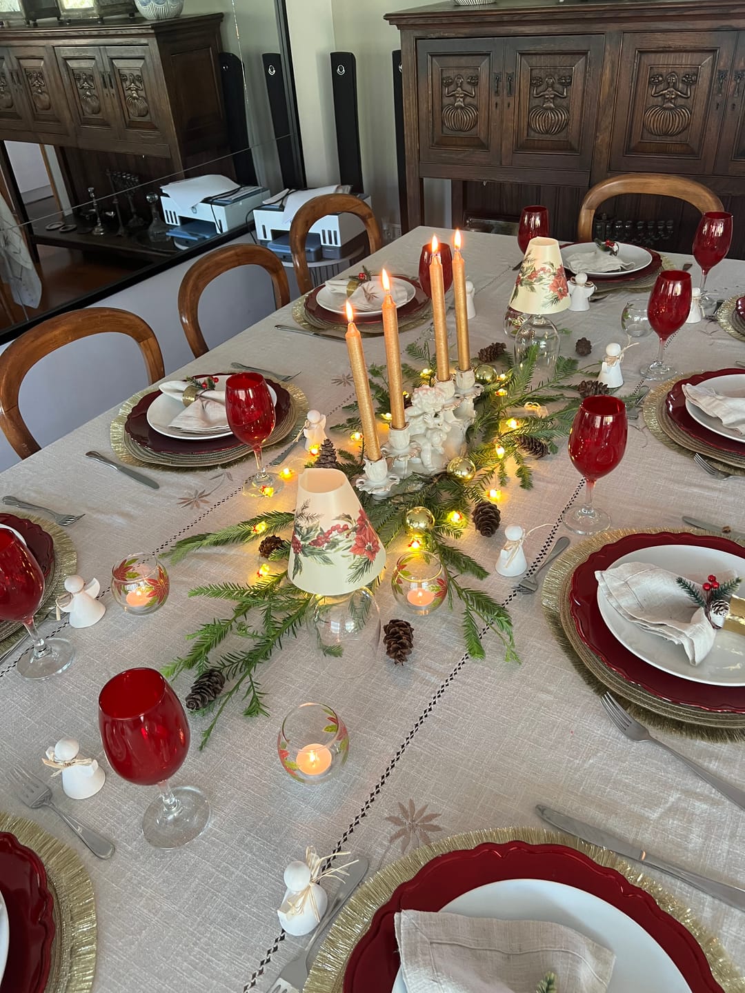Customer photo review of Guirnaldas Campanitas Led