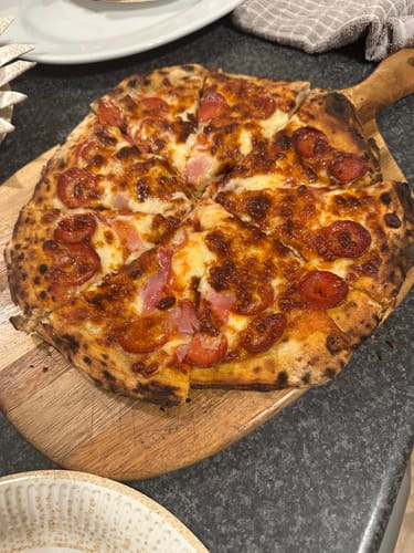 Customer photo review of Sourdough Pizza Bases