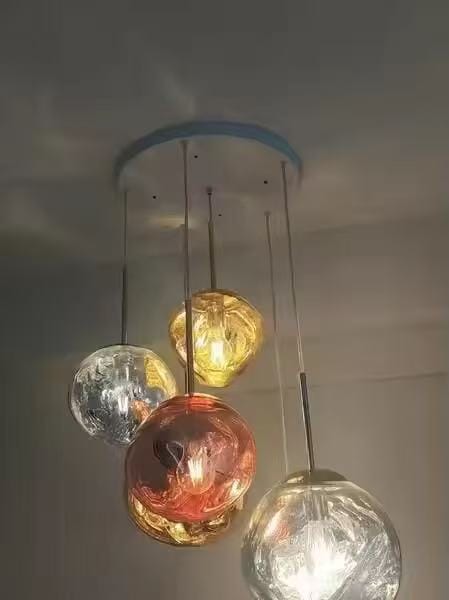 Customer photo review of WOMO Melt Hanging Lava Lamp-WM2043