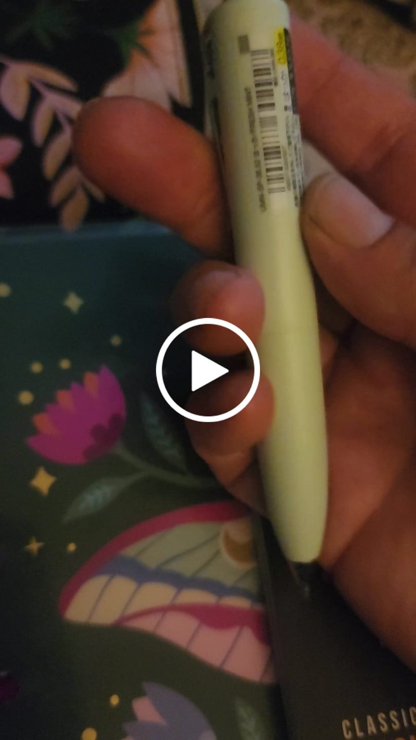 Customer video review of Uni-ball One P - Bolígrafo Tinta Gel de Colores 0,38 mm