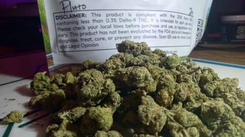 Customer photo review of Cheap THCA Flower Ounce