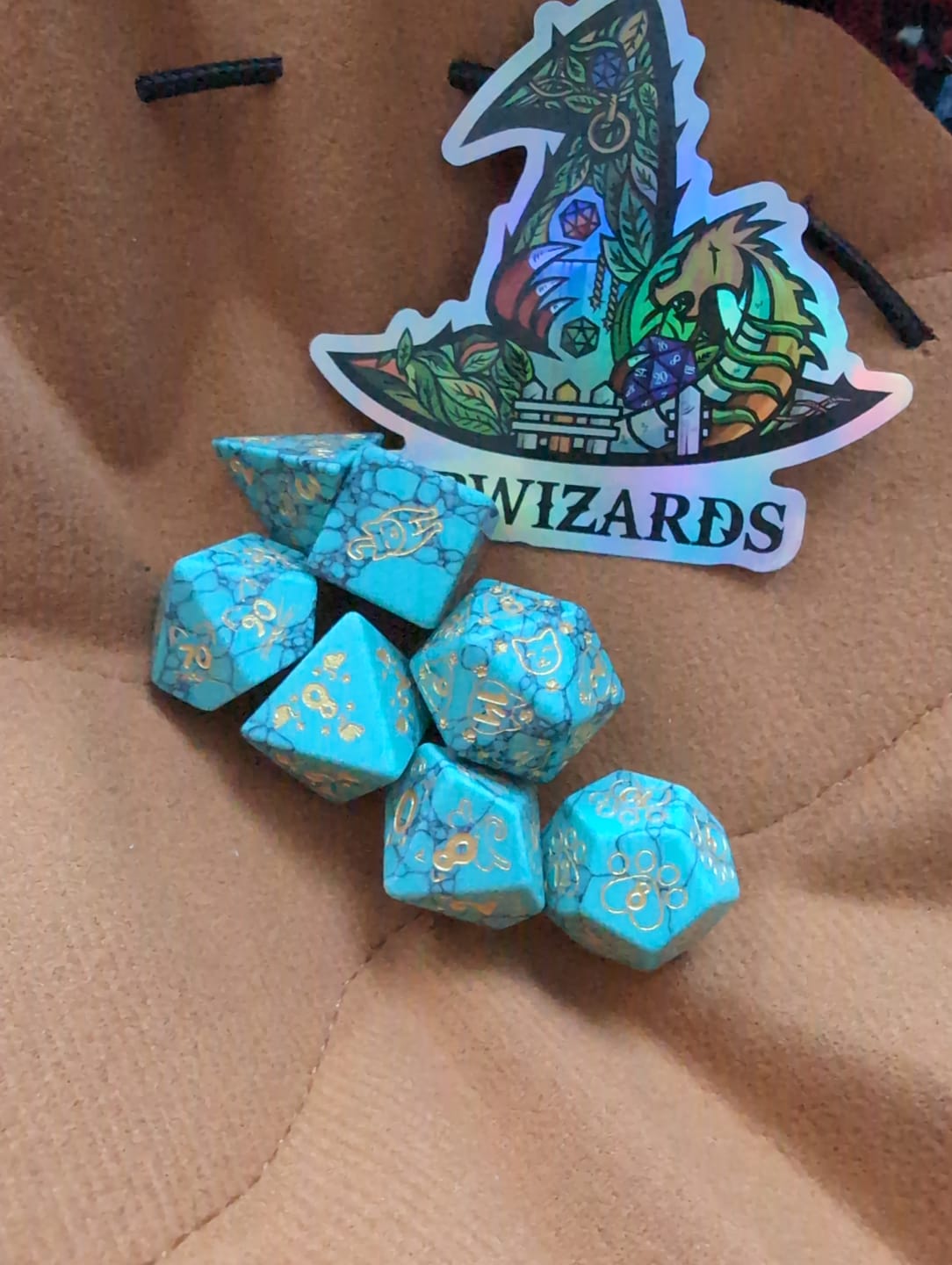 Customer photo review of Mystery Dice Blind Bags!