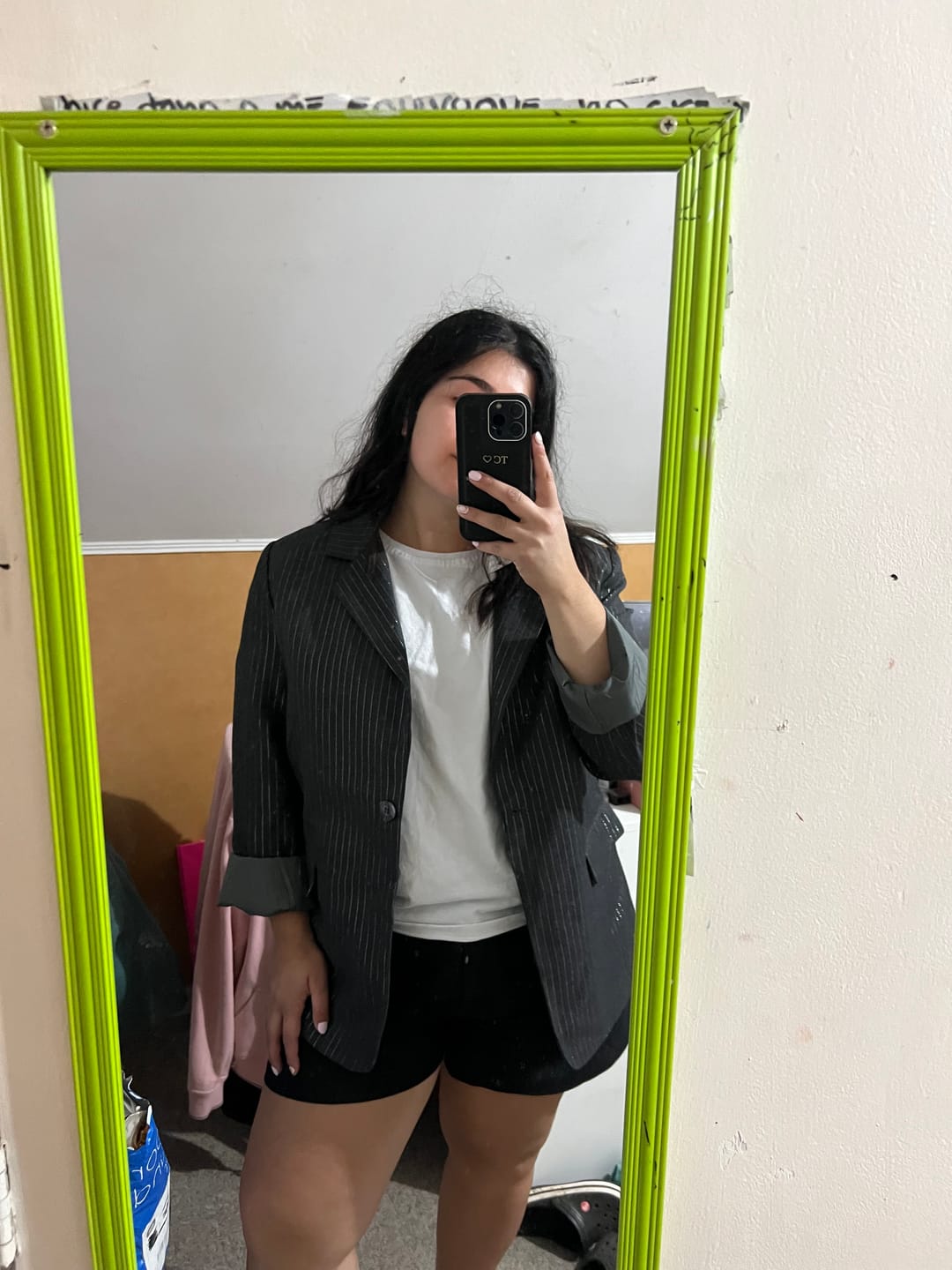 Customer photo review of Blazer Raya Lurex Grey