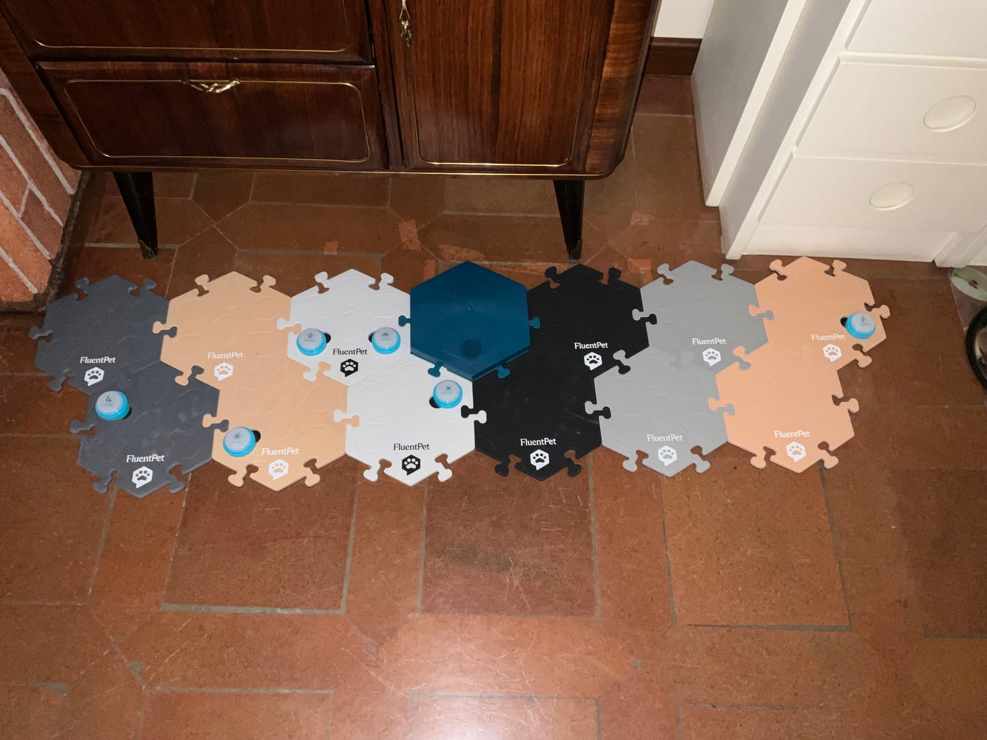 Customer photo review of Connect 12-Button Expansion Kit Neutral