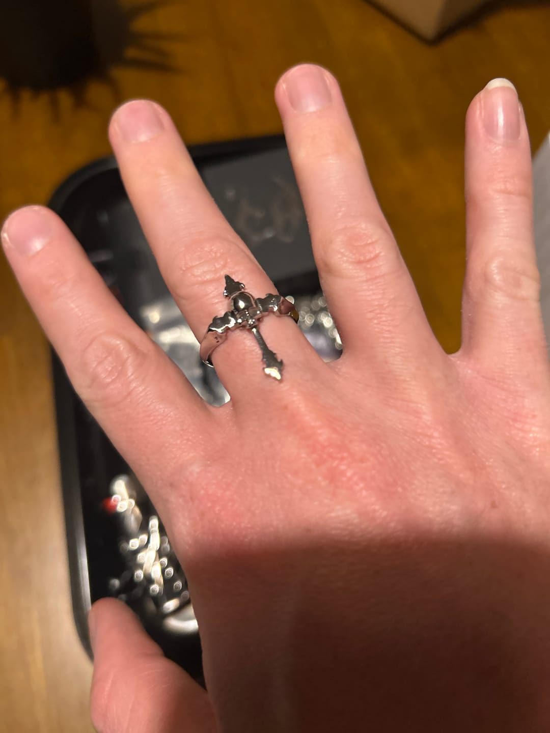 Customer photo review of DOWN YOUR THROAT RING