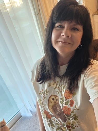 Customer photo review of Wildflower Ghost T-Shirt