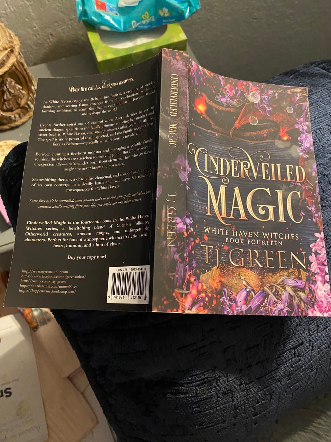 Customer photo review of Cinderveiled Magic: White Haven Witches Book 14 (PAPERBACK)