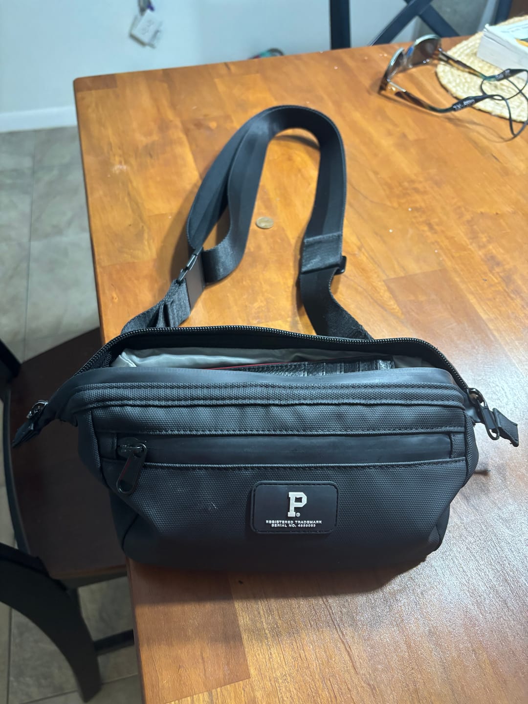 Customer photo review of Cascade Crossbody Bag