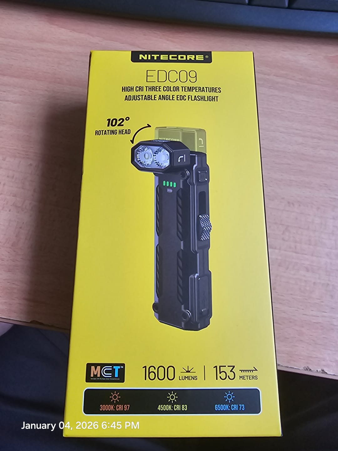 Customer photo review of EDC09 - 1600 lumens (L-Angle)