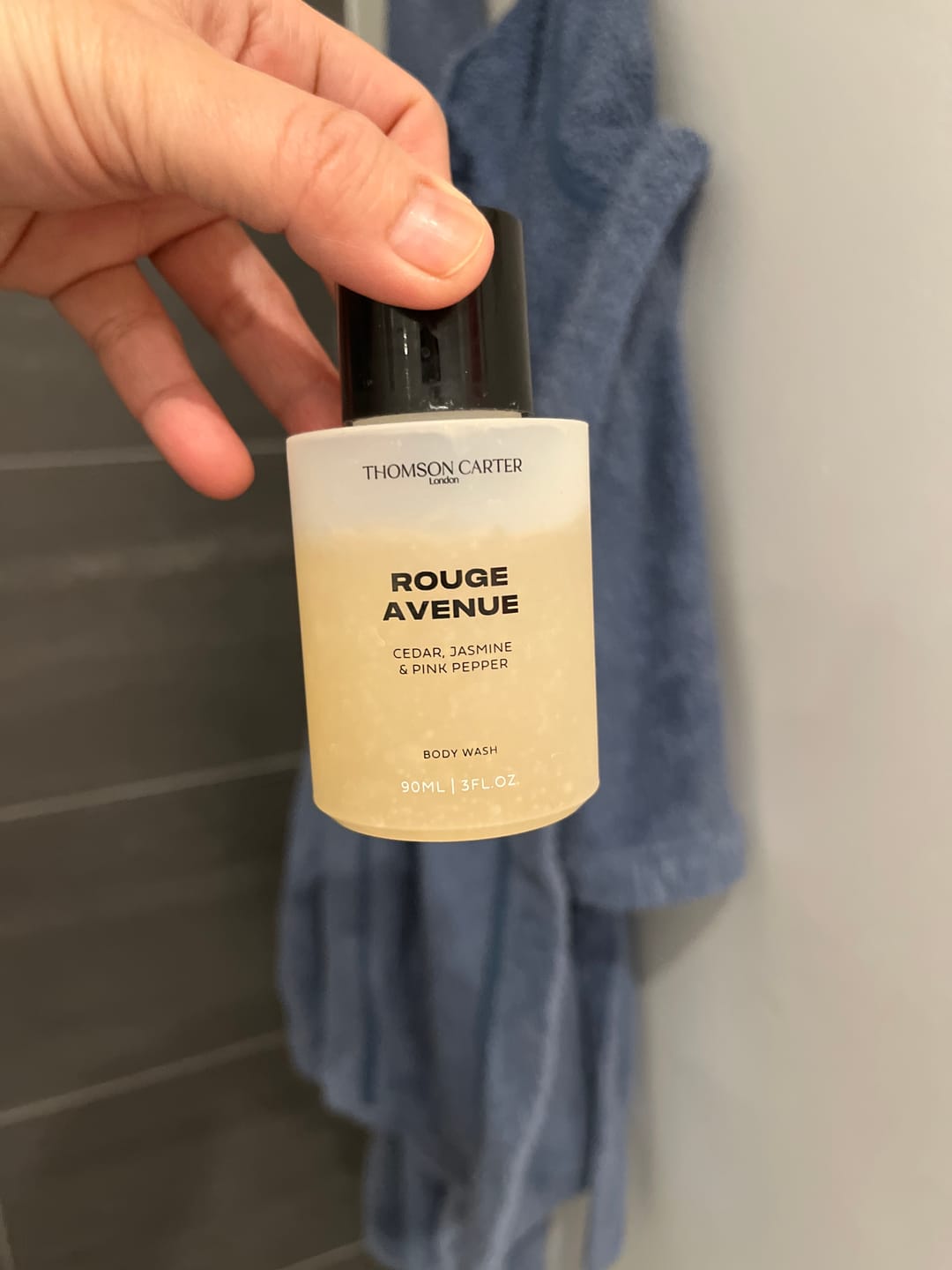 Customer photo review of Miniature Body Wash