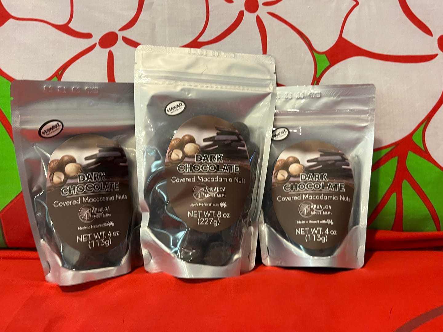Customer photo review of Dark Chocolate Macadamia Nuts