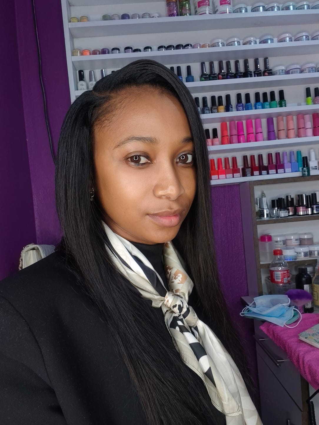 Customer photo review of Peruvian Straight Single Bundle 8 to 24 Inches