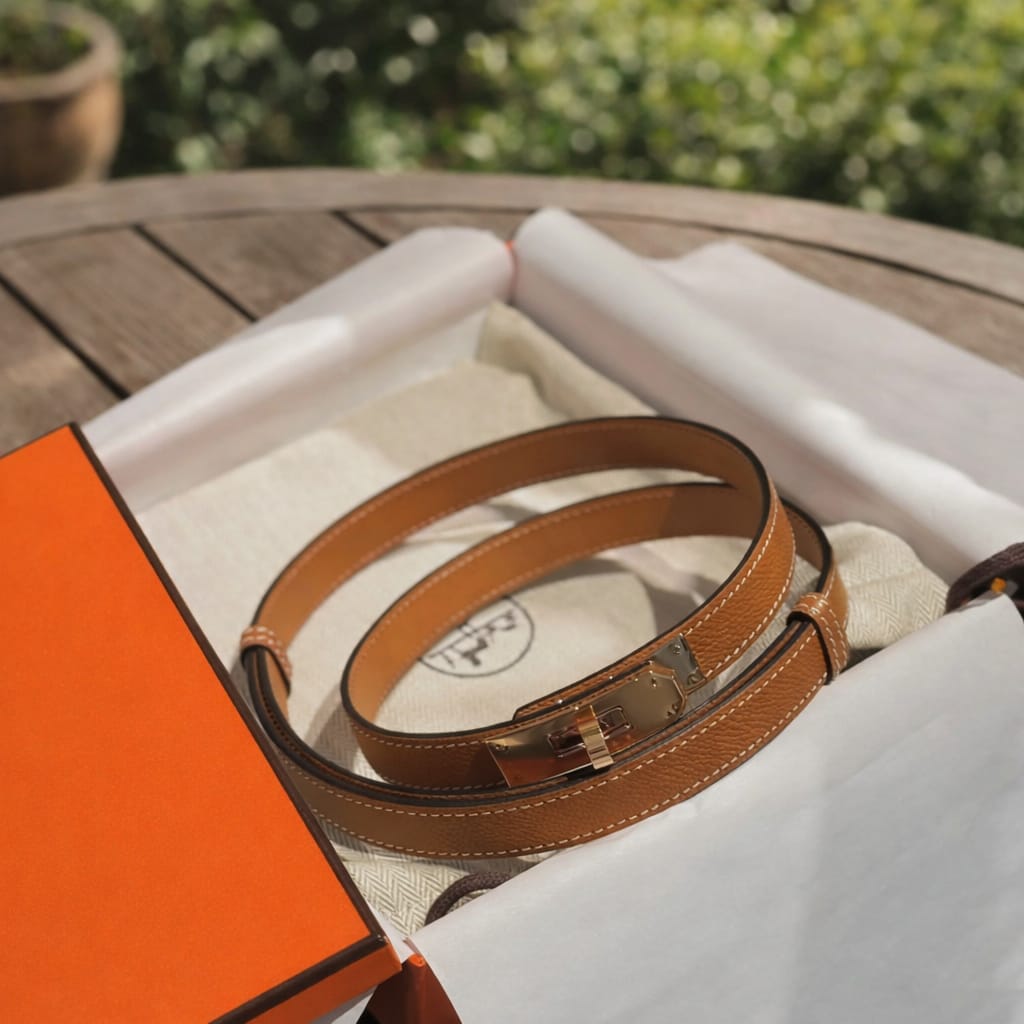 Customer photo review of Hermes Kelly 18 Belt