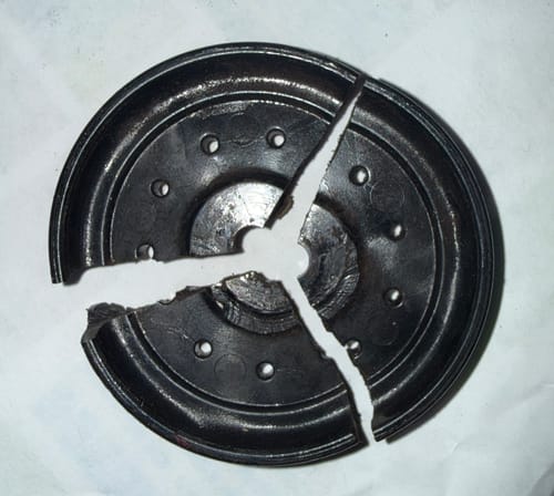 Customer photo review of High Diffusion Espresso Shower Screen - Breville