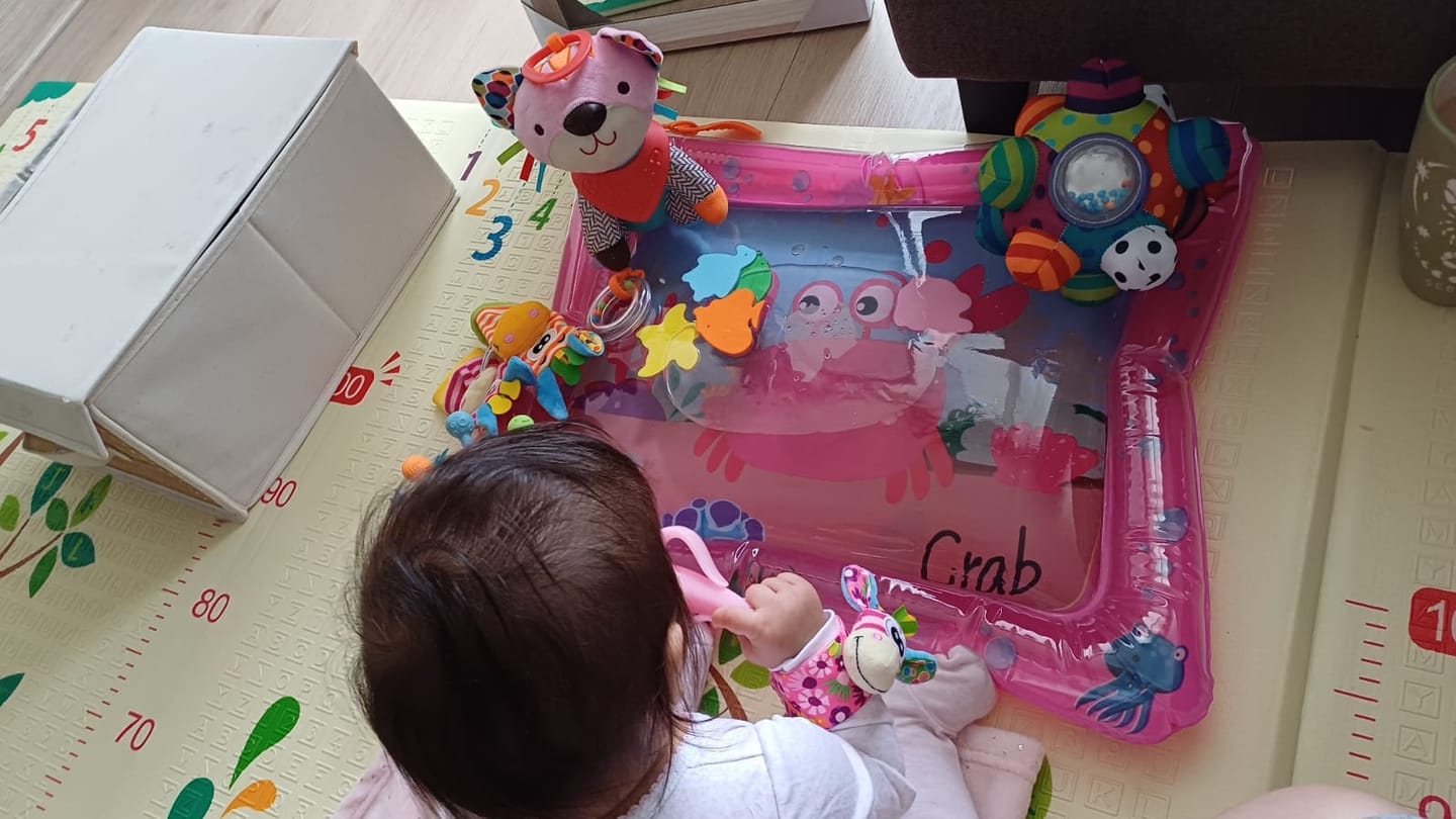 Customer photo review of Box Estimulación Sensorial Etapa 1 Rosado