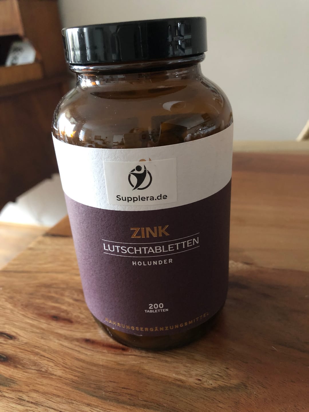 Customer photo review of Lutschtabletten Zink Holunder