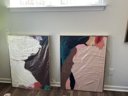 Customer review photo for Colorful Painting #CA079
