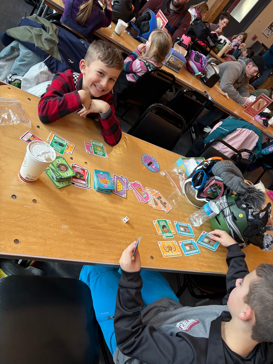 Customer photo review of Tuttle Twins Inflation Monster Card Game
