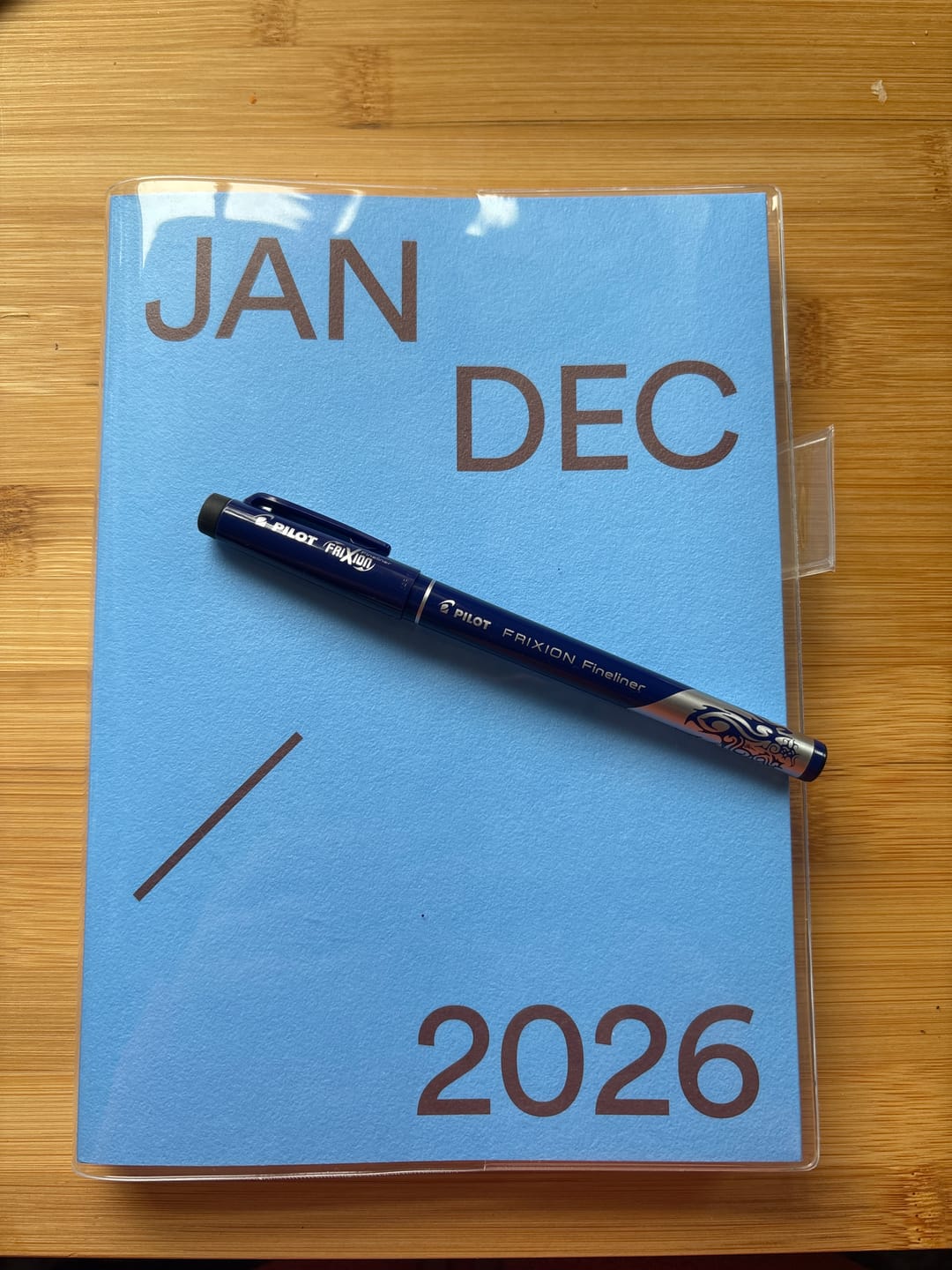 Customer photo review of mishmash 2026 Planner Notes - Glacier