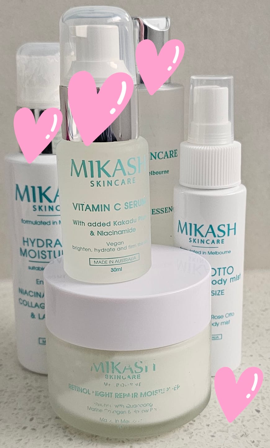 Customer photo review of Vitamin C serum 30ml