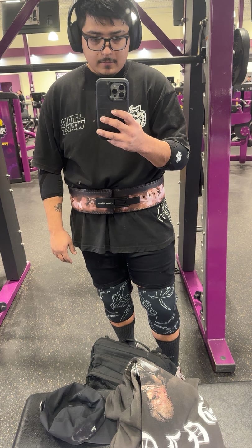 Customer photo review of Resurrection Lever Belt