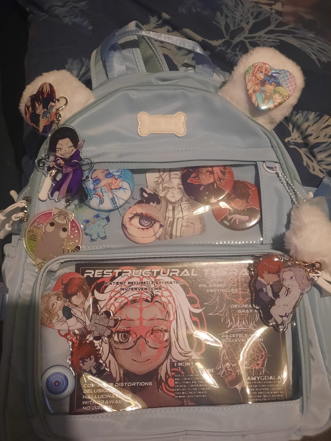 Customer photo review of Puppy Inspired Ita Backpack