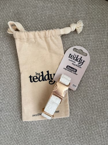Customer photo review of Marshmallow┃Bouclé Collar