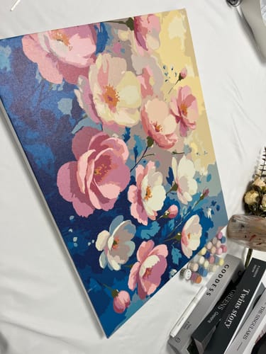 Customer photo review of Beautiful Watercolor Floral