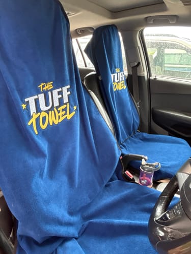 Customer photo review of Waterproof Car Towel Seat Cover