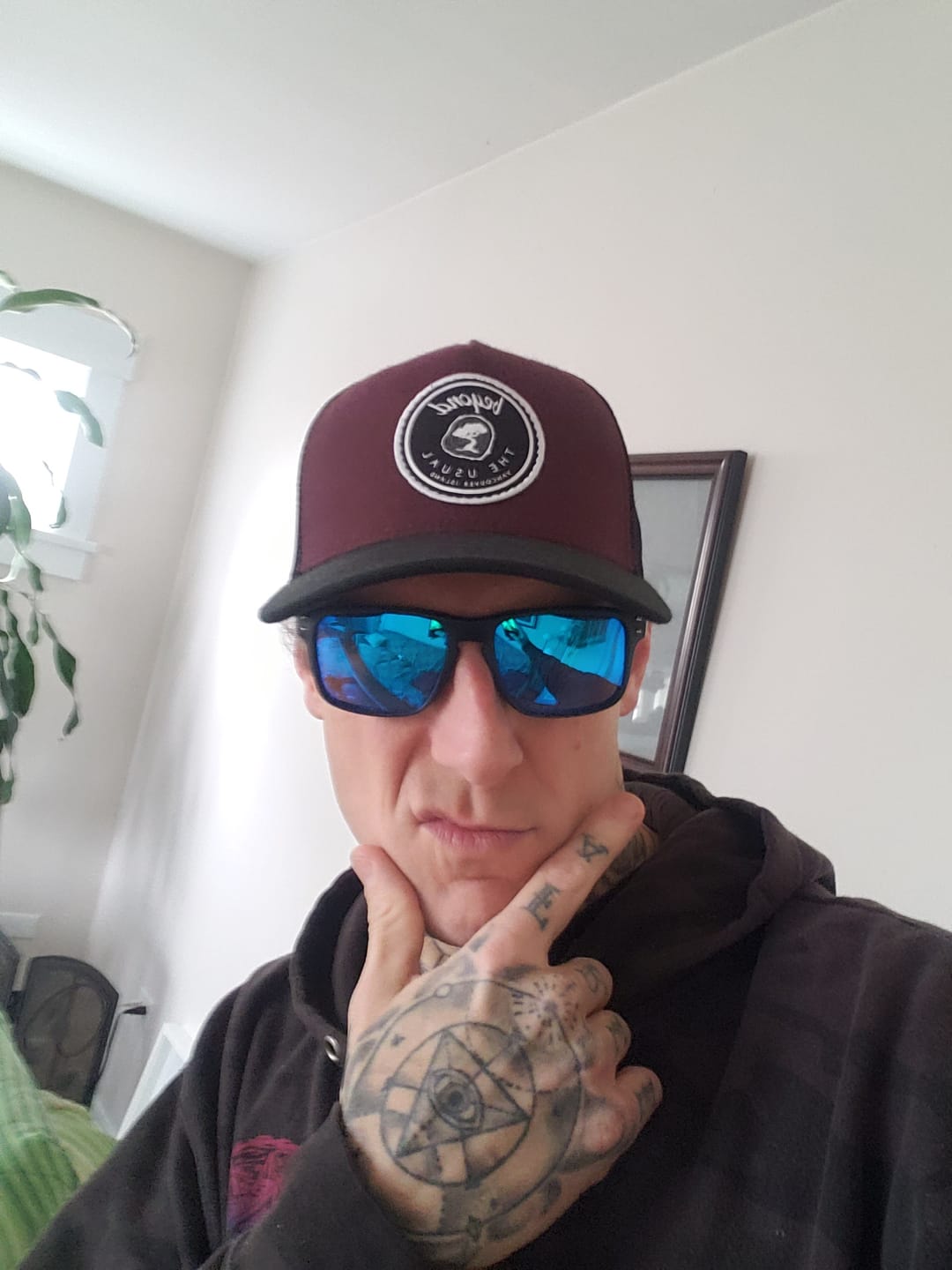 Customer photo review of 80Eighty® Polarized Sunglasses - Blue Chrome