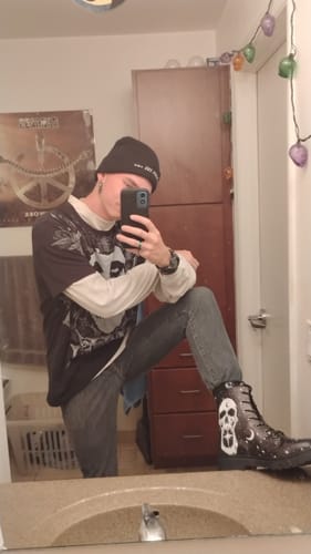 Customer photo review of The Star Tarot Boots
