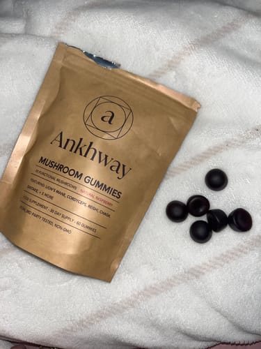 Customer photo review of 2-Month Mushroom Gummies