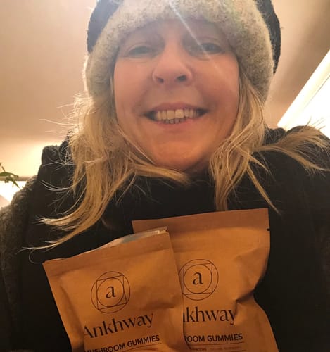 Customer photo review of Mushroom Gummies