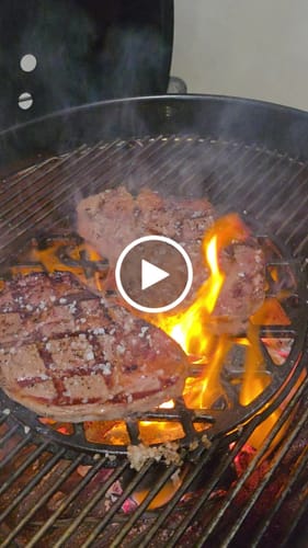 Reseña con vídeo de un cliente sobre Rib Eye Steak Prime