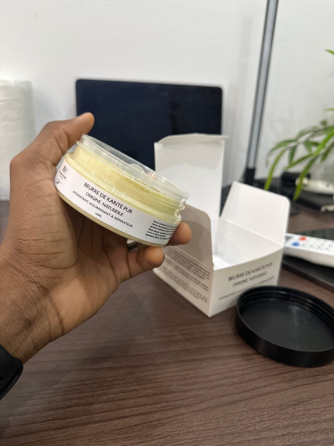 Customer photo review of Le Beurre de Karité Pur et Naturel (150g)