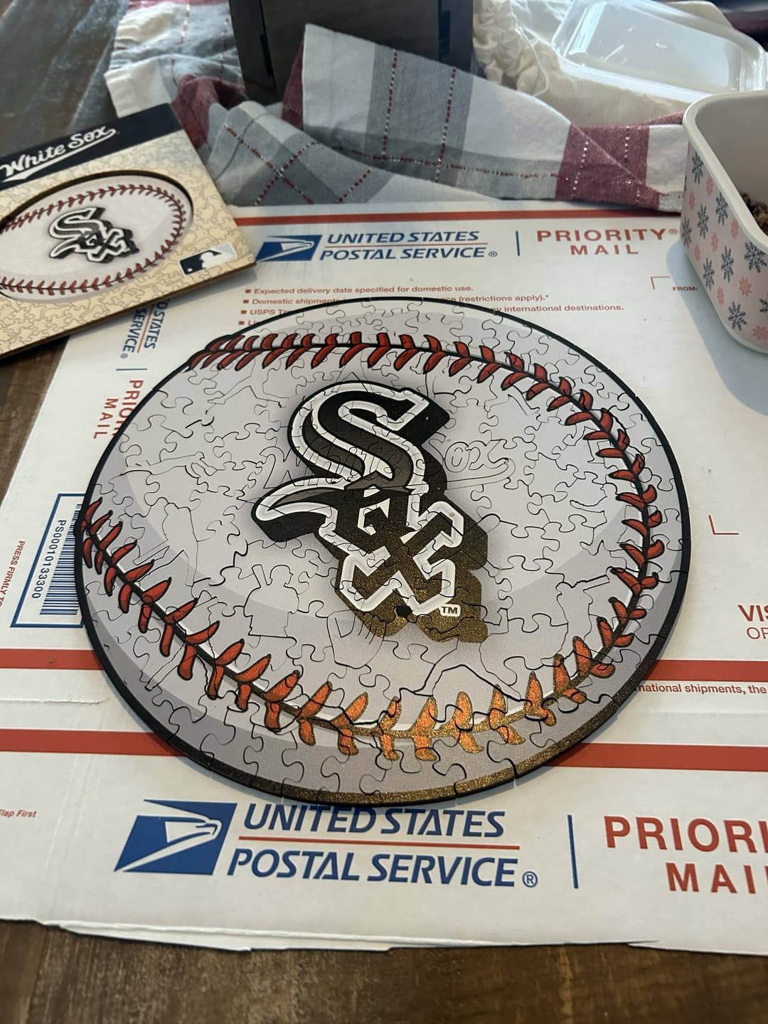 Customer photo review of Chicago White Sox™ - Wooden Puzzle