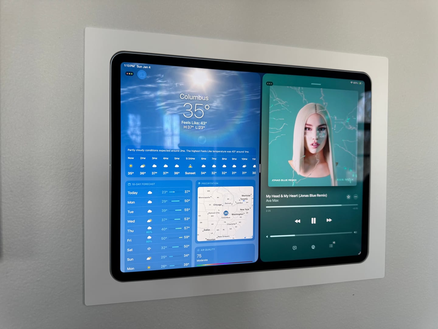 Customer photo review of SimpliDock® for iPad® Pro 12.9" 3|4|5|6, Air 13" (M2|M3)