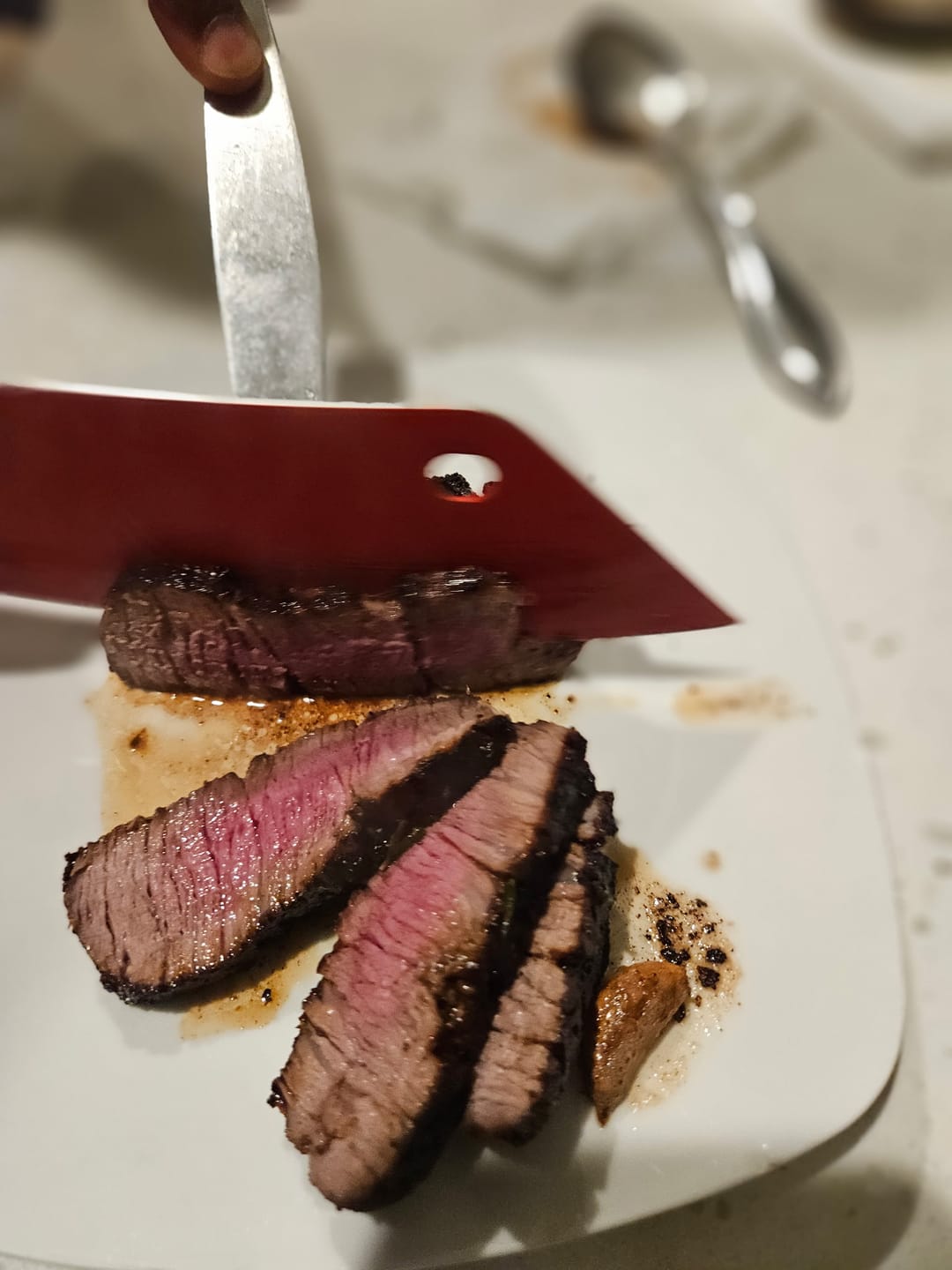 Customer photo review of USDA Prime Filet Mignon Steak