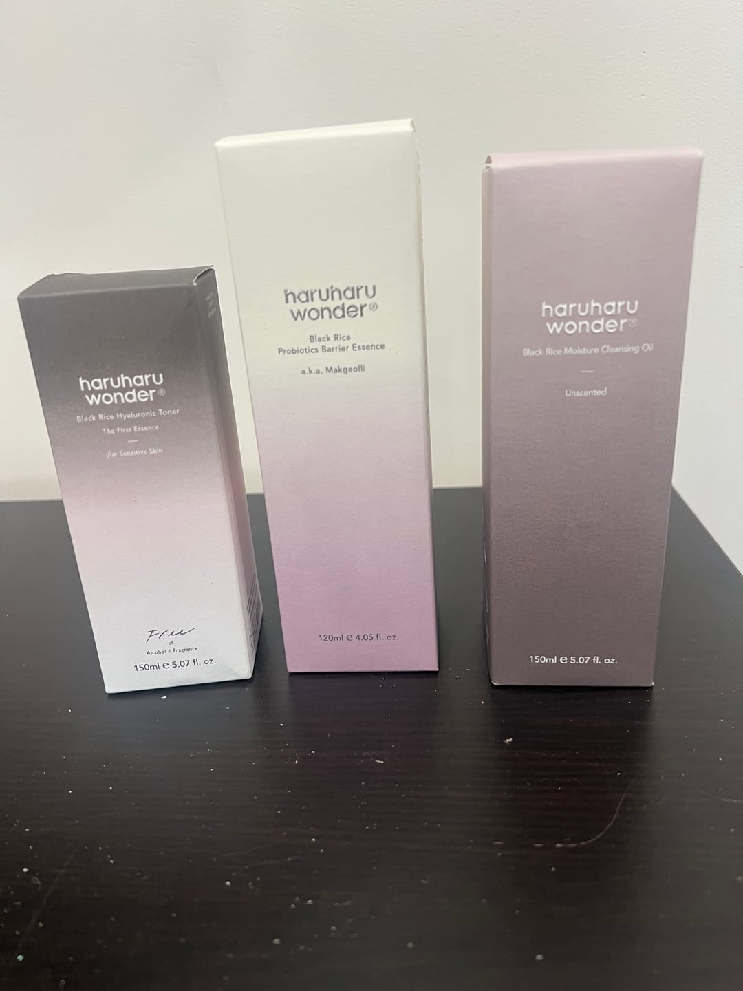 Customer photo review of Black Rice Hyaluronic Toner / / Free of Alcohol & Fragrance