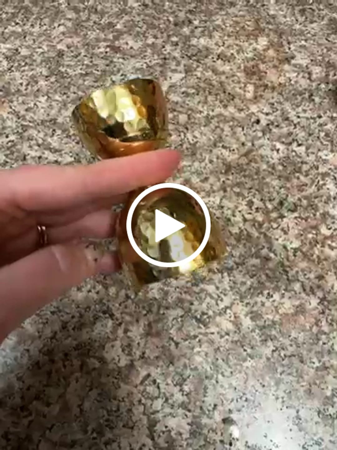 Customer video review of Hammered Bell Jigger - BIC Originals