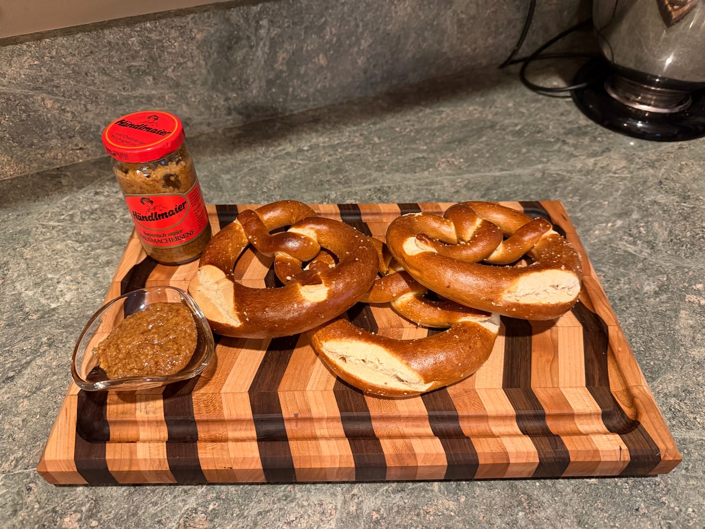 Customer photo review of XL Oktoberfest Pretzels (4 pack)