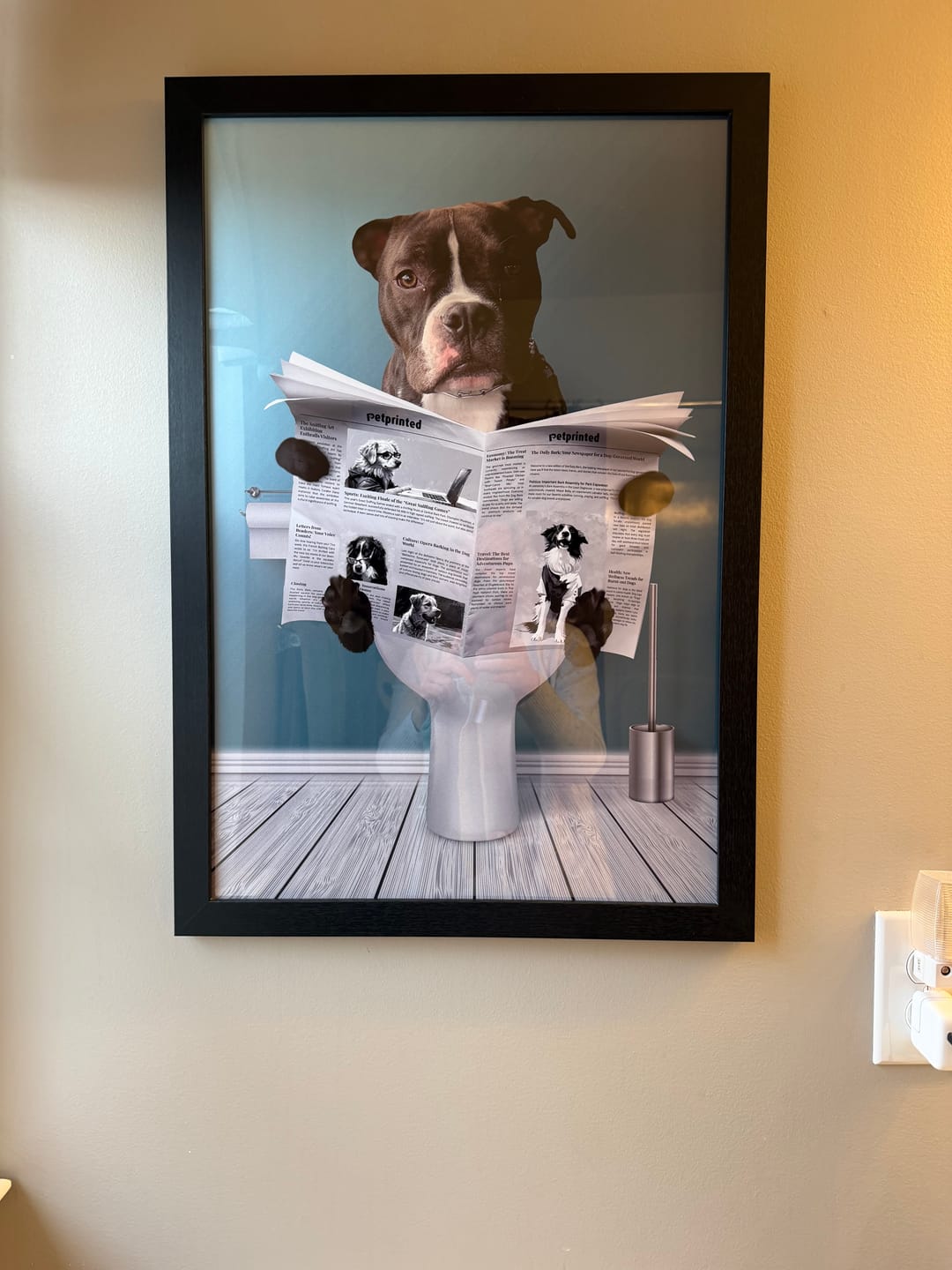 Customer photo review of Important meeting - Personalized Poster
