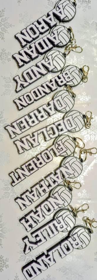 Customer photo review of TEAM BUNDLE - Volleyball - Customized Volleyball Sport Bag Tag