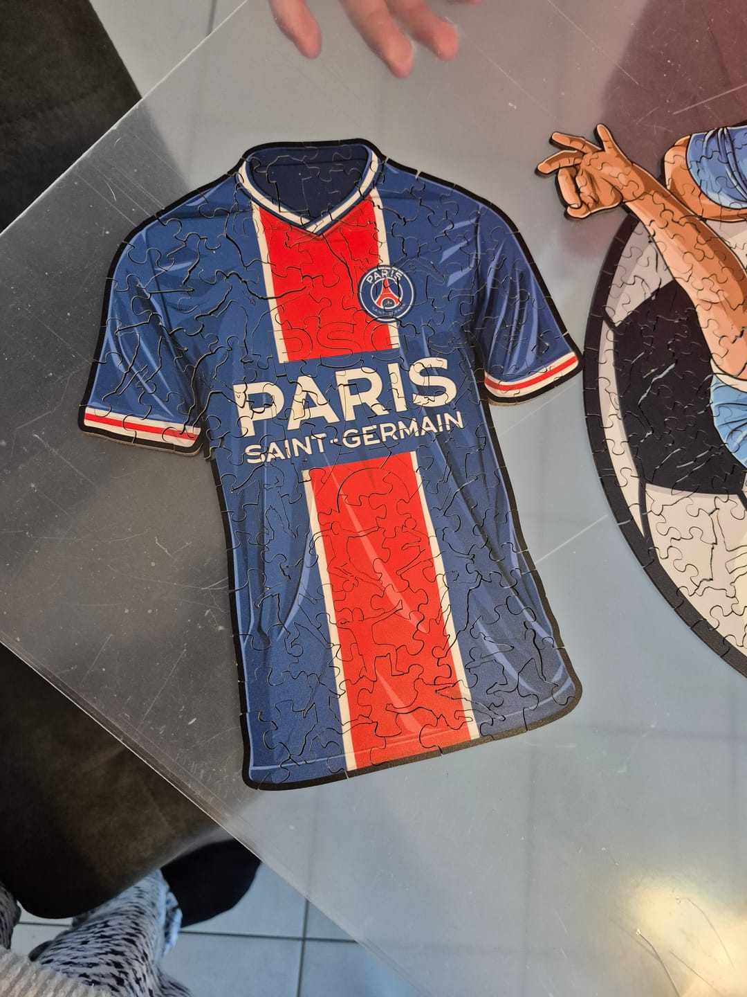 Customer photo review of Maillot Paris Saint-Germain® - Puzzle en Bois
